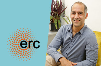 Dr. Ariel Gilad and ERC logo