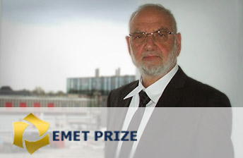 Chezi Barenholz ant EMET prize logo