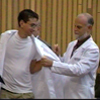 pic from White Coat Ceremony of the medical students of the Hebrew University and Hadassah Medical School 